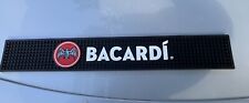 Bacardi Rum...Rubber Bar Mat - Bat Logo - Runner....NEW picture