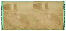 USA, Central Pacific Railroad, Rocks, ca.1880, Stereo Vintage Stereo Print, picture