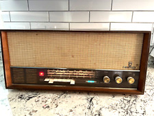 GRUNDIG Type 4570U Vintage FM German Tube Radio  Stereo Konzergerate Wood Case picture