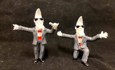 PAIR  of MCDONALDS Mac Tonight MOON Figures Singing GROUP  1988 picture
