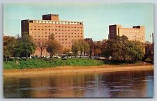 Vintage Postcard PA Harrisburg Hospital Susquehanna River -6254 picture