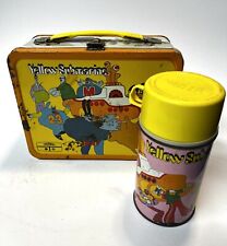 The Beatles Vintage Original 1968  Yellow Submarine Lunchbox And Thermos Set picture