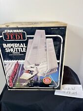 1984 VINTAGE STAR WARS RETURN OF THE JEDI IMPERIAL SHUTTLE #93650 - SEALED & MIB picture