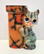 Vintage Ceramic Pity Kitty Sad Eyes Cat 6