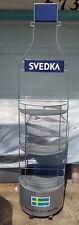 Large Svedka Vodka Metal Liquor Store Display Stand Shelves About 6.5 ft H picture