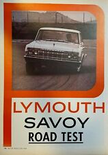 1964 Plymouth Savoy Road Test illustrated picture