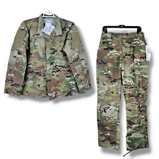 Army Combat Uniform Womens Coat 39 Long Pants 31 Long Set Camo Insect Shield New picture