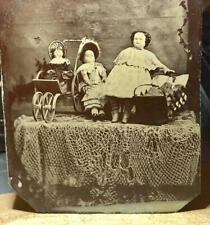 Antique Unusual Toy Dolls Display 1860s 1870s Rare Photo 1800s picture