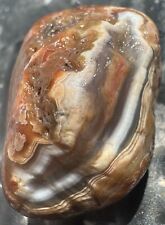 1.6 oz Stunning Colorful Jelly Banded Lake Superior Agate With Eye-Outstanding. picture