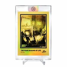 THE FOUR SEASONS OF LIFE Old Age Holo Gold Card 2023 GleeBeeCo #THD5-G 1/1 picture