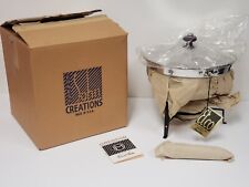 Vintage Etco Stainless Steel Chafing Dish Designed by Ernest Sohn New in Box picture