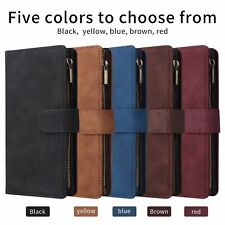 Zipper Leather Wallet Phone Case For Samsung A42 A32 A02 A02S A52 A72 A22 5G picture
