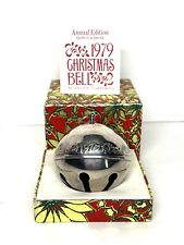 1979 WALLACE SILVER PLATED SLEIGH BELL picture