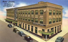 New Orleans,LA Hotel Senator,210 Dauphine St Tichnor Louisiana Linen Postcard picture