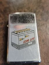 Zippo lighter 1966 Advertising Long Life Battery Pre-owned picture