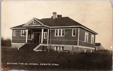 c1910s AURORA, Minnesota RPPC Photo Postcard 