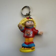 Vintage 1997 Cabbage Patch Kids Keychain Key Chain Ring Roller Skates Dorda picture