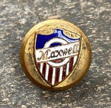 Early 1910s Maxwell Automobile Motor Car Company Enamel Lapel Pin picture