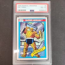 1990 Marvel Universe THE THING #6 PSA 4 VG-EX Ben Grimm picture