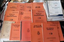 US Army Signal Corps Officers School Fort Monmouth Training Manuals Diploma +++ picture