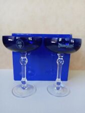 Disneyland  Blue Bayou Coupe Glasses  SET OF 2 picture