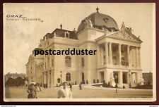 AUSTRIA Graz 1900s Stadt Theater. Sent to Breslau picture