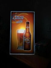 BUD LIGHT Golden Wheat Light Up Bar Sign working AS_IS  picture