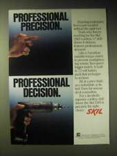 1989 Skil 2503 Cordless Drill / Driver Ad - Professional precision. picture