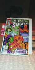 The Silver Surfer 44 Dec 1990 Thanos' Infinity Gauntlet Marvel Comics Fistfull picture