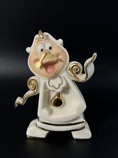 Lenox Disney Beauty And The Beast Cogsworth Right On Time With COA picture