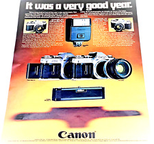 1953 Canon AE 1 AT 1 Camera  Vintage Print Ad SLR Photography Simple Focus Click picture