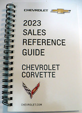 2023 CHEVROLET CORVETTE SALES REFERENCE GUIDE  BOOK picture