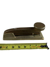 Vintage Victor All-Metal Desktop Stapler Works Great Retro Collectible Chicago picture