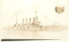 Postcard RPPC C-1910 USS South Dakota Battleship Military Navy 23-5624 picture