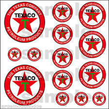 TEXACO HOBBY DECALS DECAL QUALITY WATERSLIDE TRUCK TRAIN DIORAMA LAYOUT   picture