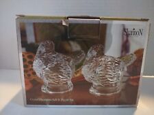 Shannon by Godinger Hand Crafted Salt & Pepper Shakers Turkeys Thanksgiving picture