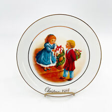 Vtg 1984 Avon Celebrating The Joy Of Giving Collector Plate 4th Edition Box picture