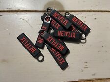 Netflix Promotional Keychains/Zipper Pulls/Decorative Dangles LOT OF 10 picture