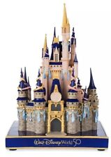 New Walt Disney World 12” Cinderella Castle 50th Anniversary Figurine. picture