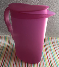 Tupperware Impressions Pitcher 2qt Pink Small Pitcher New picture