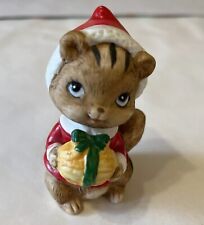 Vintage Ceramic Christmas Chipmunk  picture