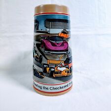 1991 Budweiser Salutes Chasing The Checkered Flag Auto Racing Sport Series Stein picture