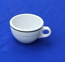 Vtg Original Tepco USA China Coffee Diner Restaurant Ware White with Green Trim picture