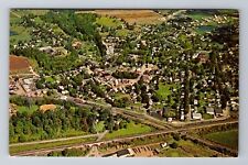 Lodi OH-Ohio, Aerial View Of City, Antique, Vintage Postcard picture