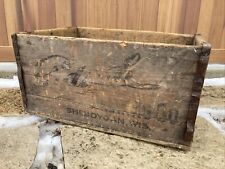 Large Vintage ￼Wooden Beer Crate Gutsch Brewing Sheboygan Wisconsin Box ￼Pre Pro picture