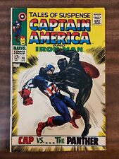 Tales Of Suspense #98 1968 Silver Age 1st Battle Of Capt America & Black Panther picture