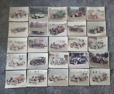 24 Antique Touring Car Photographs Original 8