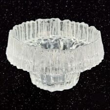 Iittala Finland Tapio Wirkkala Textured Stellaria Glass Votive Candle Tea Light picture