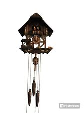 Vintage Black Forest German Musical Chalet Cuckoo Clock R. Rogers Edelweiss picture