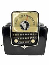 Zenith Bakelite Portable Tube Radio W/ Flip Up Tuner Dial Model 4G903-Y Vintage picture